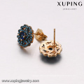 64204 Xuping fashionable jewelry manufacturer China personalized flower style fake gold jewelry set